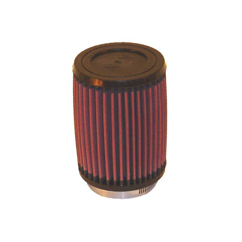 K&N Filtre à Air Universel Cylindrique 73mm raccordement, 102mm diamètre, 137mm hauteur (RU-2410)