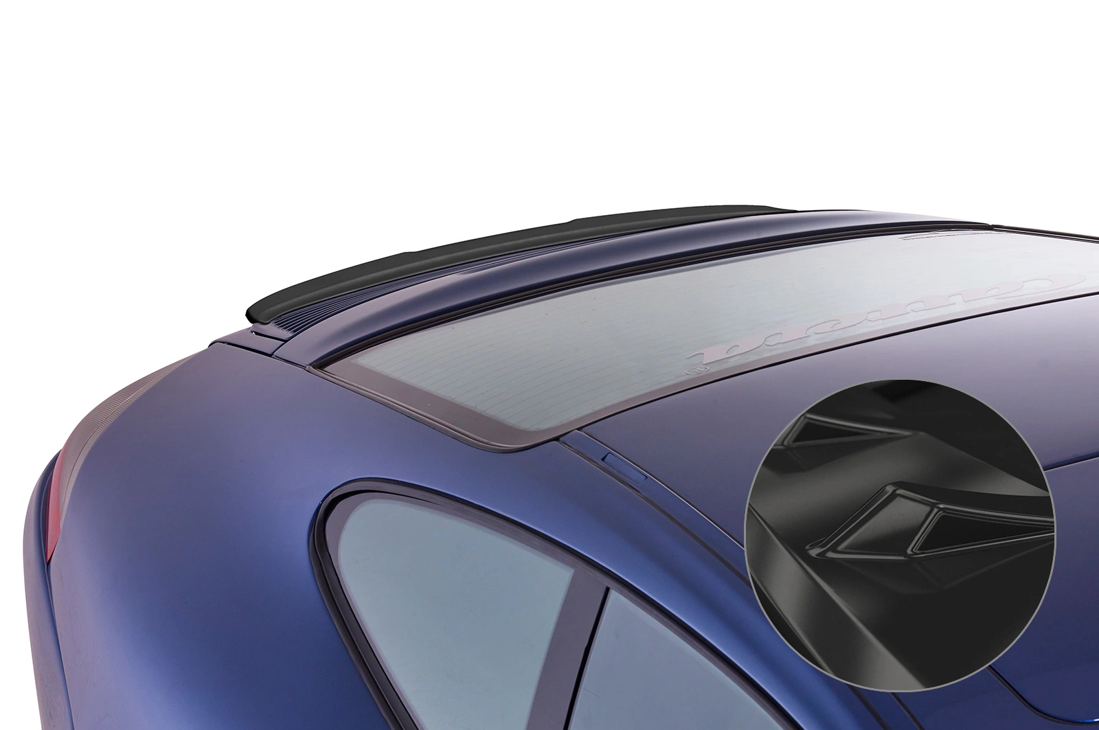 Achterspoiler Porsche 911/996 Glans Zwart van CSR Automotive (1997-2006)