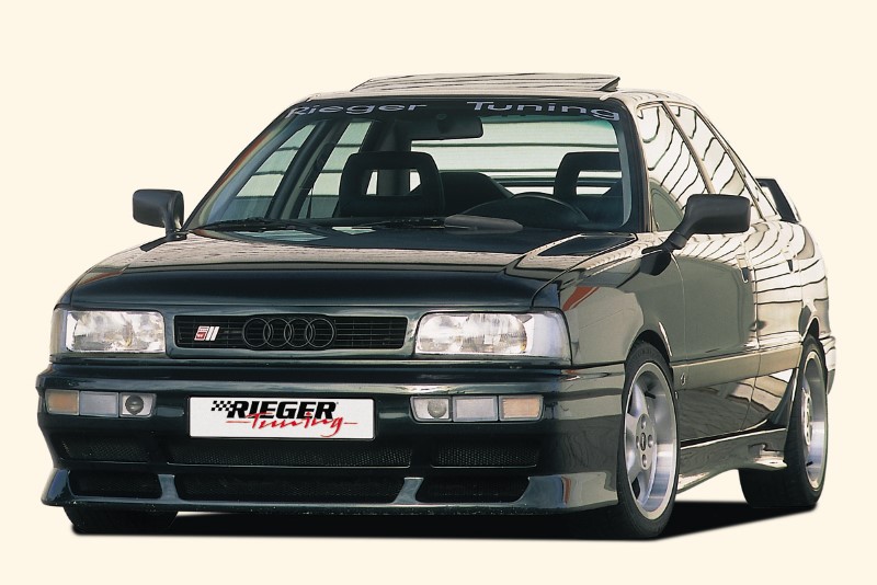 Voorbumper Audi Coupe Rieger Poleyester