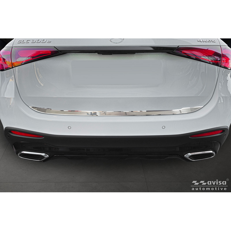 Avisa Moulure de hayon en Inox Chrome sur mesure pour Mercedes-Benz GLC II (X254) 2022-