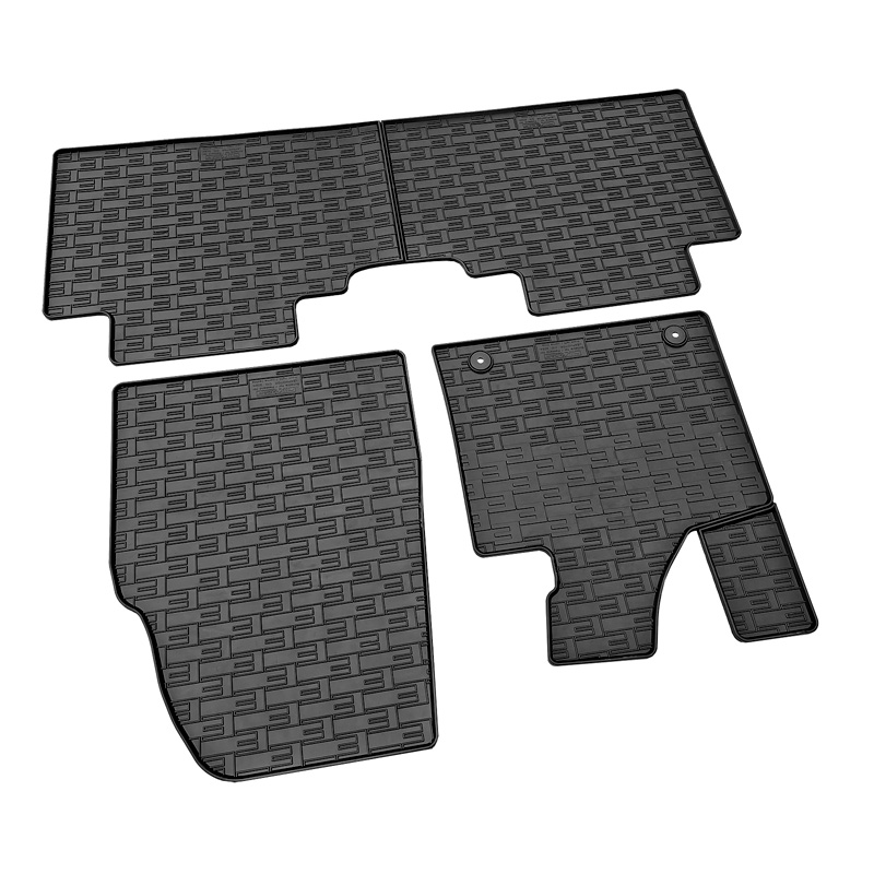 Set tapis de caoutchouc sur mesure pour Leapmotor C10 2024- (3-pièces + points de fixage)