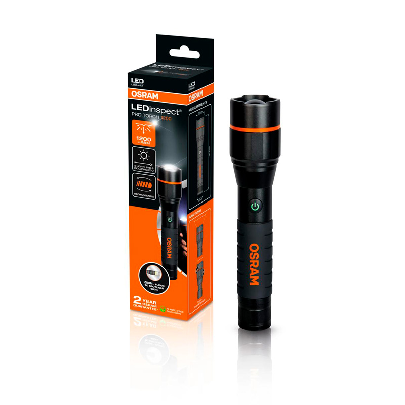 Osram LEDinspect® PRO TORCH 1200 - Lampe d'inspection manuelle