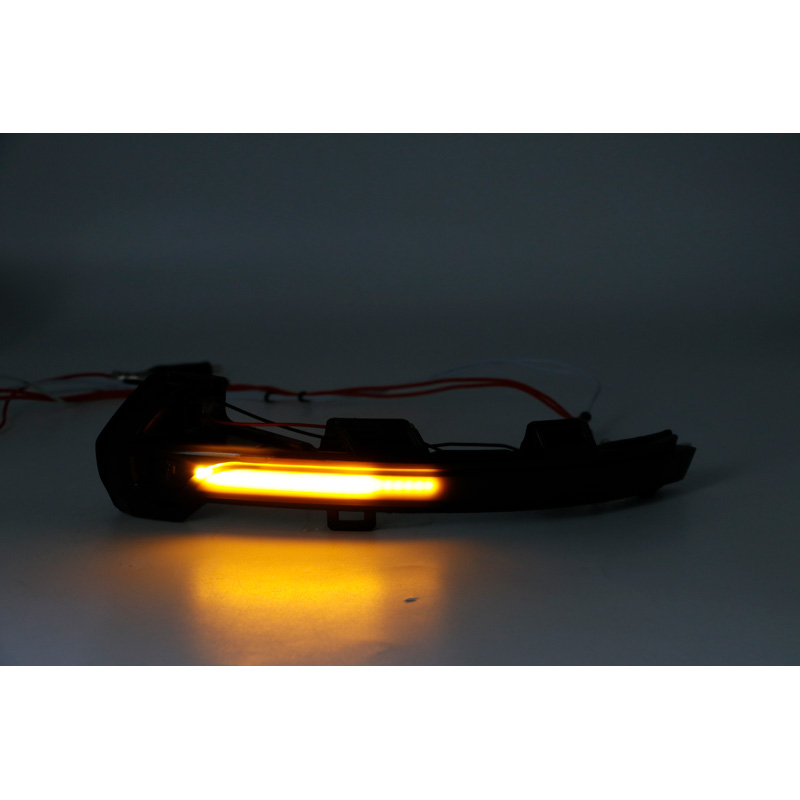 Set de Clignotants de Rétroviseurs LED sur mesure pour Volkswagen Passat (3G) 2014- & Arteon 2017- - Fumée - incl. Feux Dynamiques