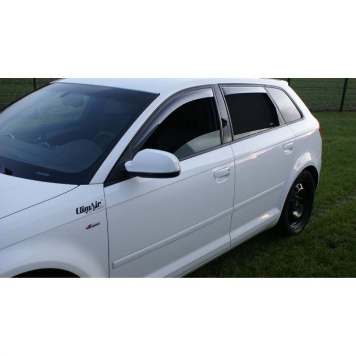 Déflecteurs latéraux Clair sur mesure pour BMW X6 (F16) 2014-2019