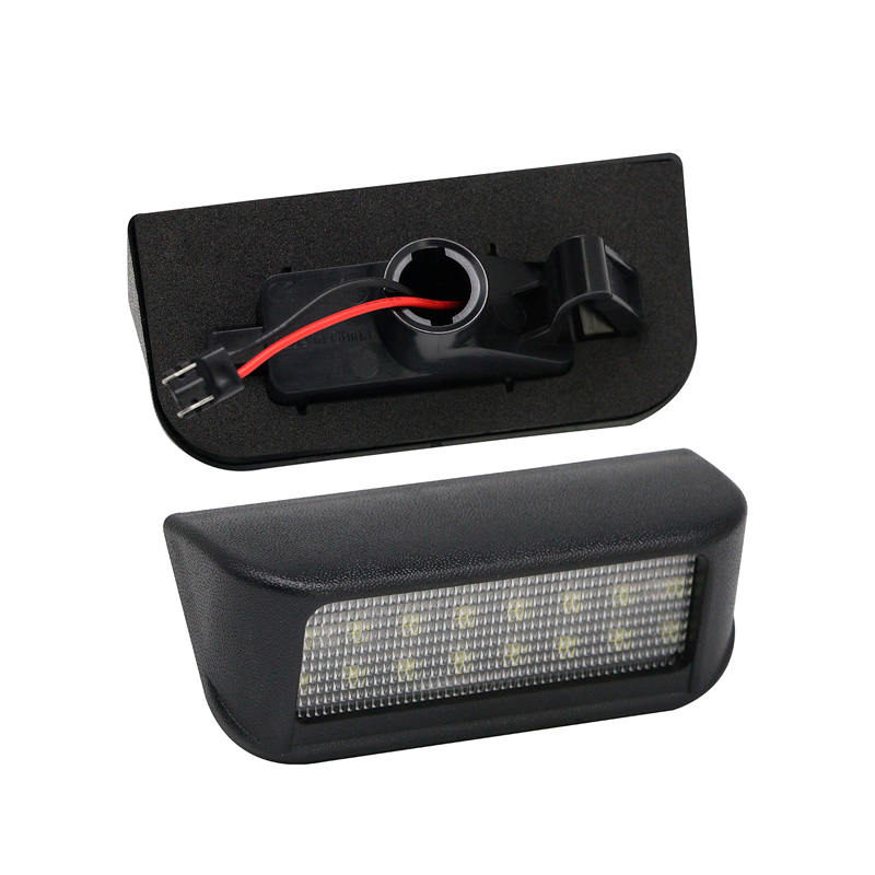 Éclairage de Plaque d'Immatriculation LED sur mesure pour Citroën/Peugeot divers modèles