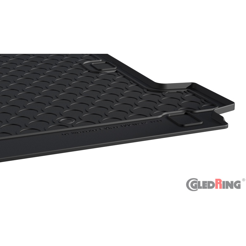 Coquille coffre-arrière Rubbasol (caoutchouc) sur mesure pour Mercedes Classe-E W212 Kombi 2009-2016 (avec paquet de coffre incl. filet)