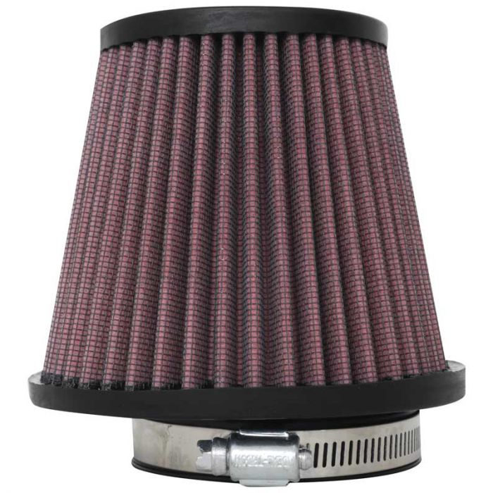 K&N Filtre à Air Universel Conique 73mm raccordement, 132mm de base, 89mm en haut, 113mm hauteur (RU-4570)