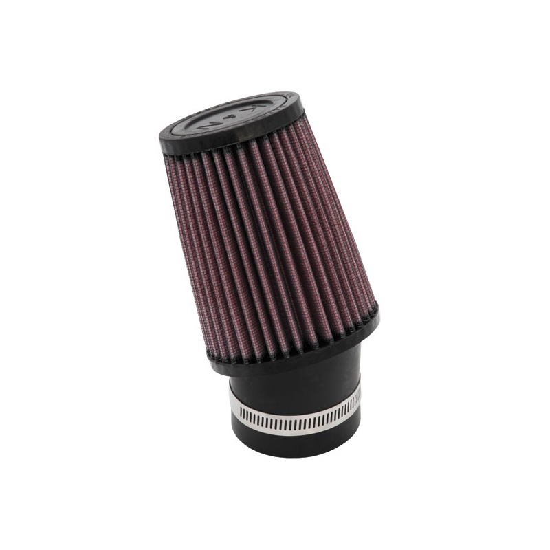 K&N Filtre à Air Universel Conique 62mm raccordement, angle 20 degrés, 95mm de base, 76mm en haut, 127mm hauteur - snowmobile (SN-2520)