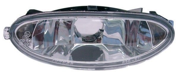 Foglight Peugeot 206 claire chrome