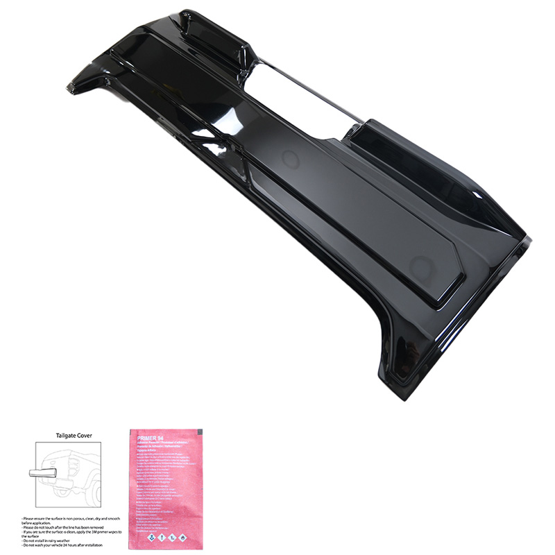 Protecteur de hayon sur mesure pour Ford Ranger T9 2022- - Noir brillant