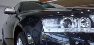 miroir de logements Audi A8 08- chrome mat