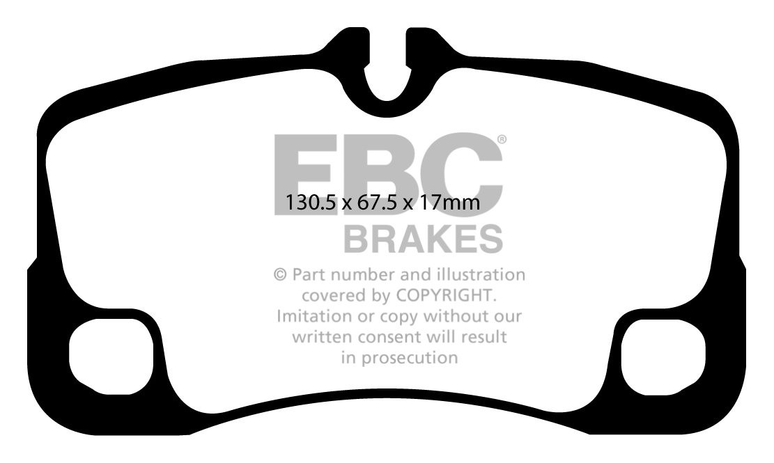 EBC Brakes PORSCHE 911 (997) (Cast Iron Disc Only) 3.8 Carrera S