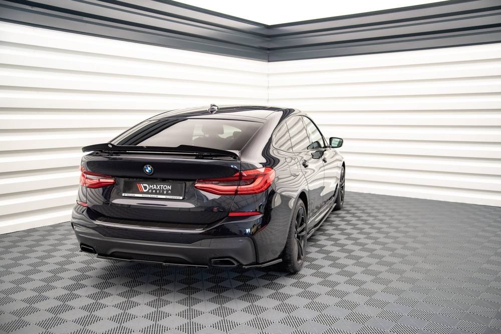 Diffuser BMW 6 GT M Pakket G32 Facelift 2017 - Maxton Glans Zwart