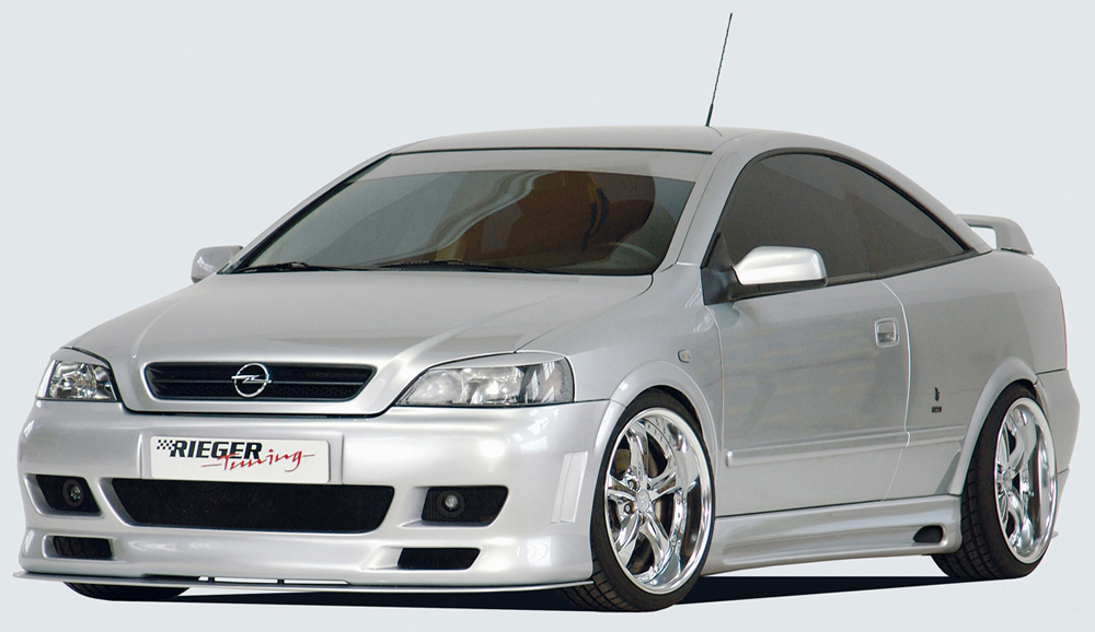 Spoilerzwaard Voorbumper Opel Astra G Coup? Rieger