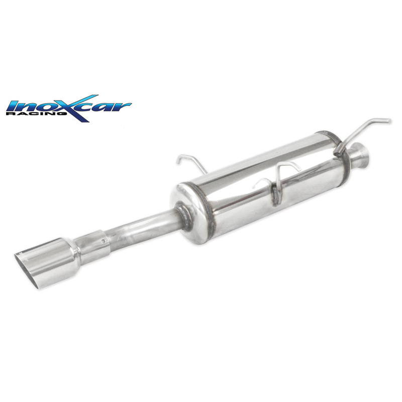 100% Inox Échappement Sport sur mesure pour Peugeot 306 2.0 16v Cabrio 133cv 1997- 1x90mm Rally