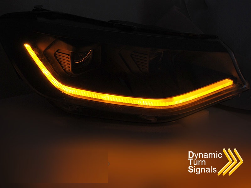 Phares VW Caddy 2020-.. LED Black