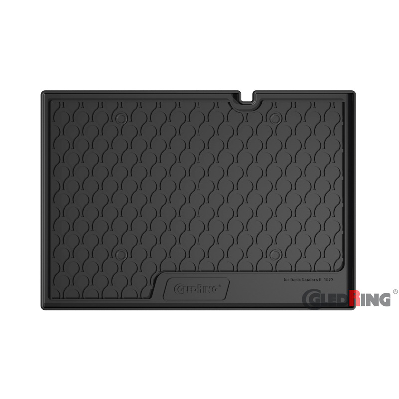 Coquille coffre-arrière Rubbasol (caoutchouc) sur mesure pour Dacia Sandero II 2012-2020