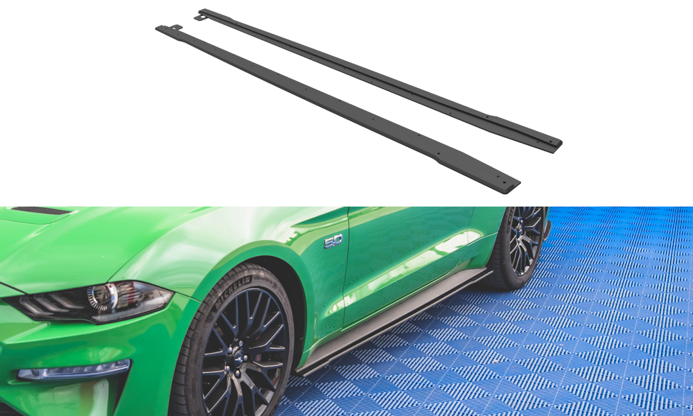 Street Pro Zijskirts Ford Mustang GT MK5 FL Maxton