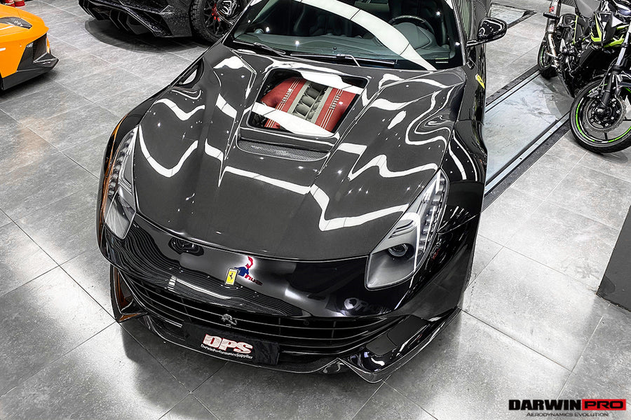 Ferrari F12 Berlinetta IMP Style Carbon Fiber Motorkap 2012-2017