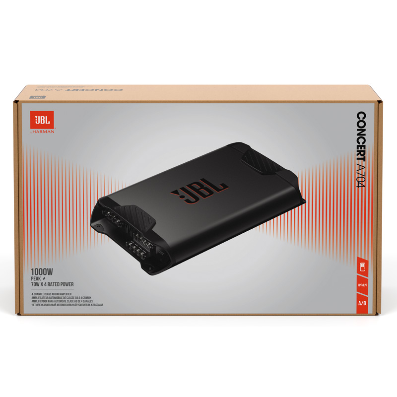 JBL Concert A704 4-Canaux Amplificateur (1000W)