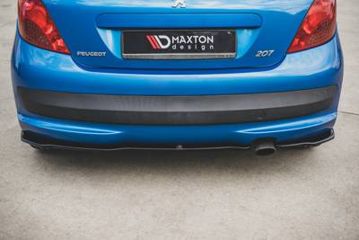 Diffuser Peugeot 207 Sport 06-09 Glans Zwart