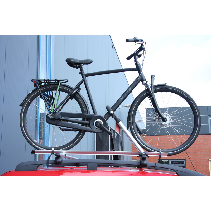 Twinny Load Porte-vélos de toit d'aluminium pour 1 vélo - Verrouillable
