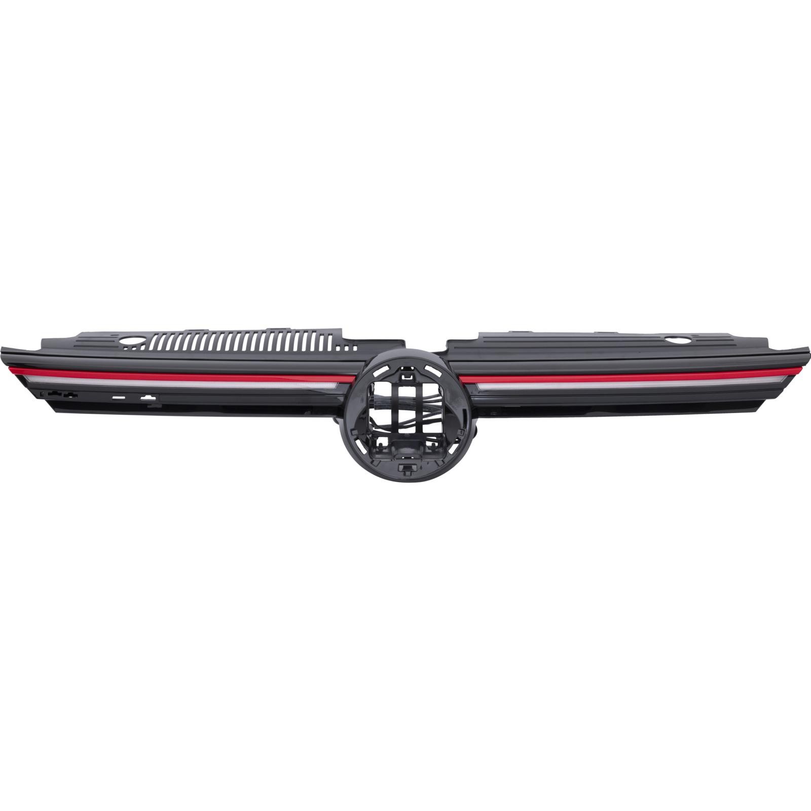 Grill Volkswagen Golf 8 Rood GTI met LED