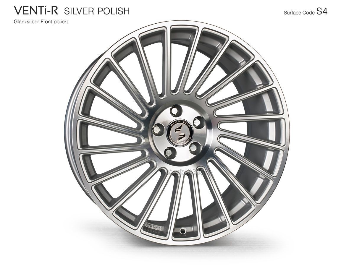 EtaBeta VENTi-R 8,5x20 5x108 ET35 Silver
