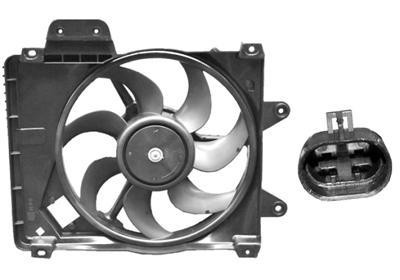 ventilator compleet, diesel,-10/1997 Fiat Punto, 1993-1999