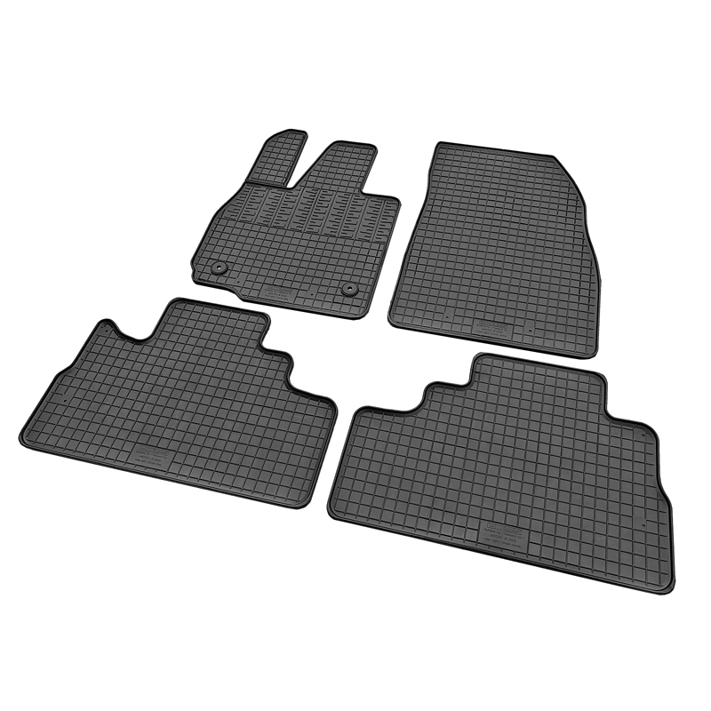 CIKCAR Set tapis de caoutchouc sur mesure pour Jaecoo 8 Super Hybrid 2026- (4-pièces + points de fixage)