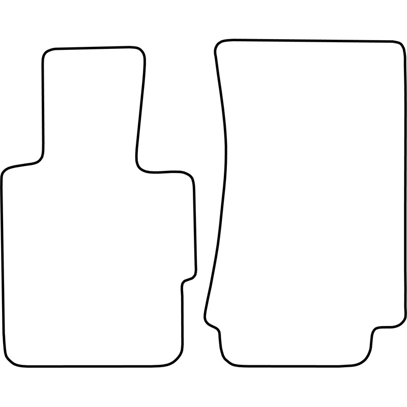Set de tapis de sol en velours sur mesure pour BMW Z3 1998-2003
