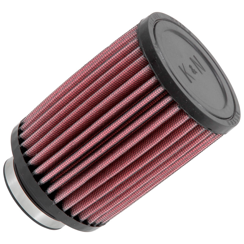 K&N Filtre à Air Universel Cylindrique 52mm raccordement, 89mm diamètre, 127mm hauteur (RA-0510)