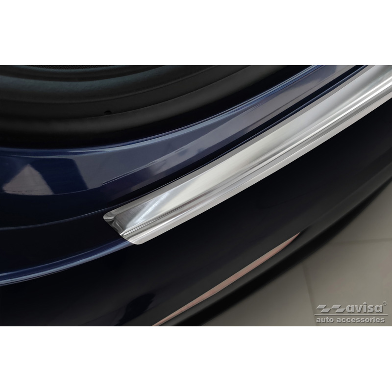 Protection de seuil arrière inox sur mesure pour Tesla Model Y 2020-