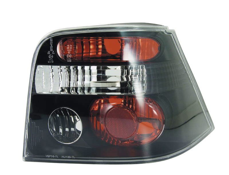 Set de Feux Arrière sur mesure pour Volkswagen Golf IV 1998-2003 excl. Variant - Noir/Fumée