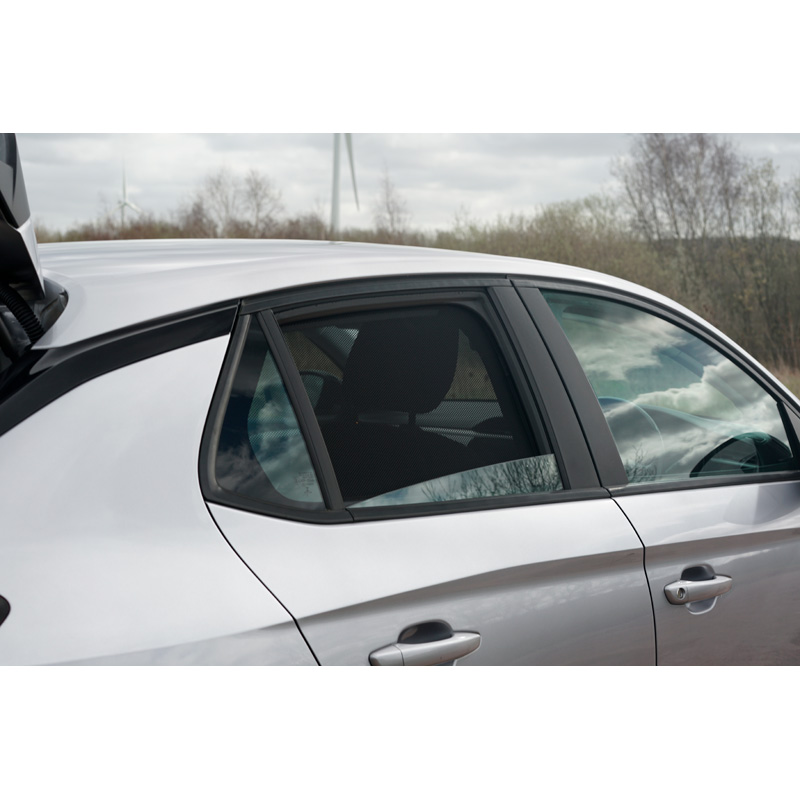 Set de Car Shades sur mesure pour Opel Corsa F 5-portes 2019- (4-pièces)