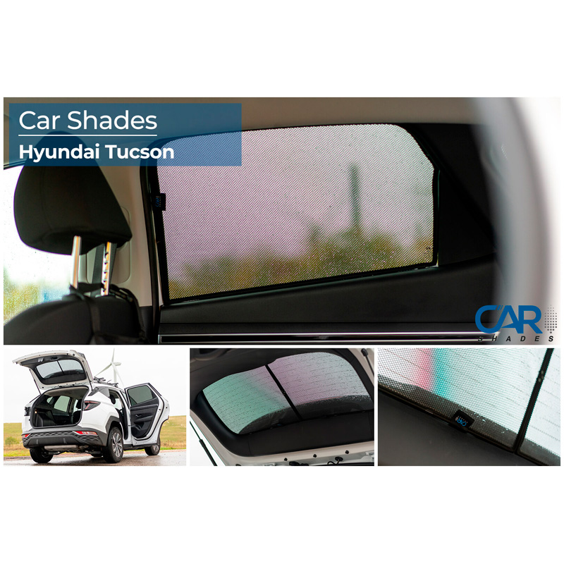 Set de Car Shades sur mesure pour Hyundai Tucson (NX4E) 2020- (6-pièces)