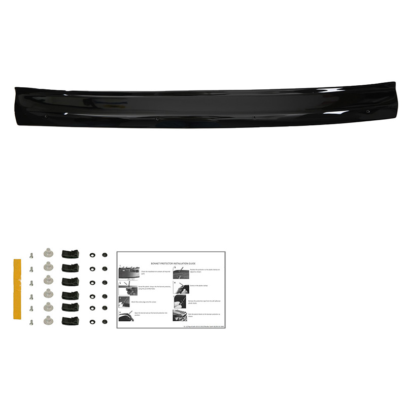 Protection du capot sur mesure pour Fiat Ducato 3ème Gen. & Citroën Jumper & Peugeot Boxer 2006-2014 - Noir brillant
