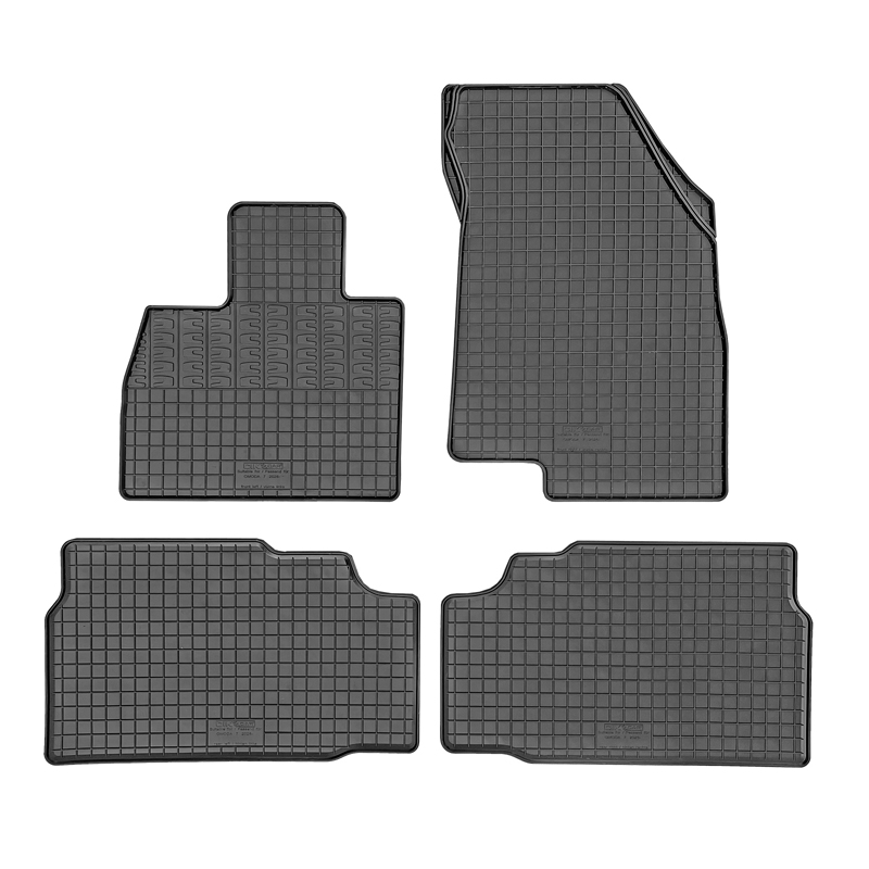 CIKCAR Set tapis de caoutchouc sur mesure pour Omoda 7 (PHEV) 2026- (4-pièces + points de fixage)