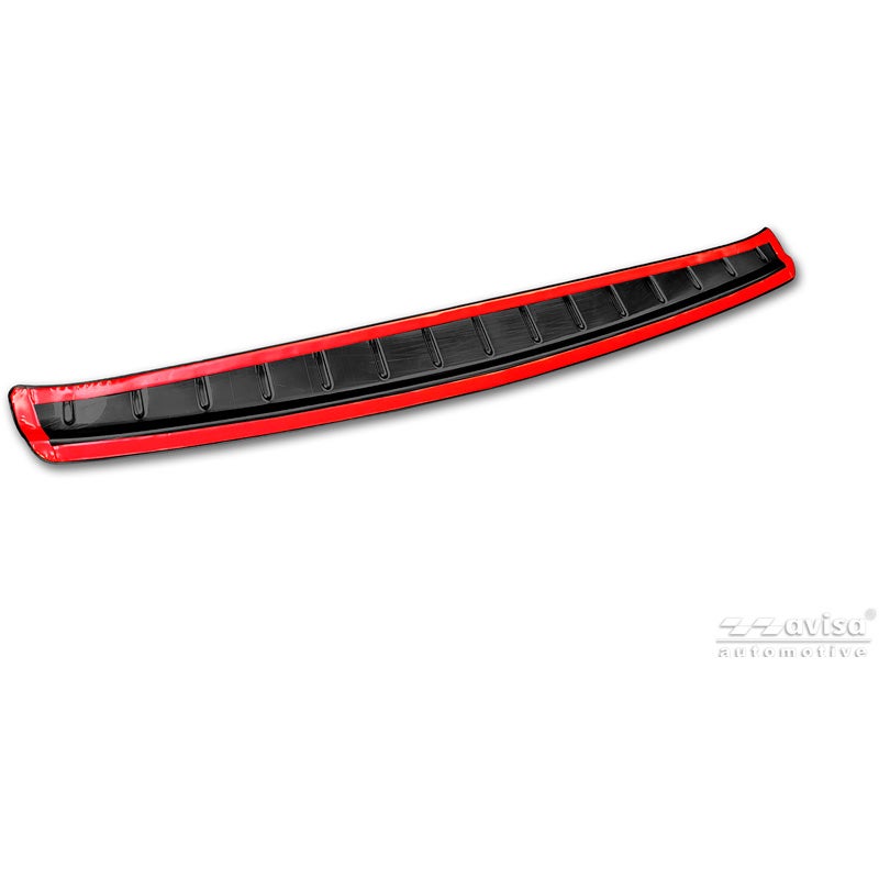 Avisa Protection de Seuil de Coffre Acier Inox sur mesure pour Mercedes CLA III Shooting Brake (X174) 2026- - Noir