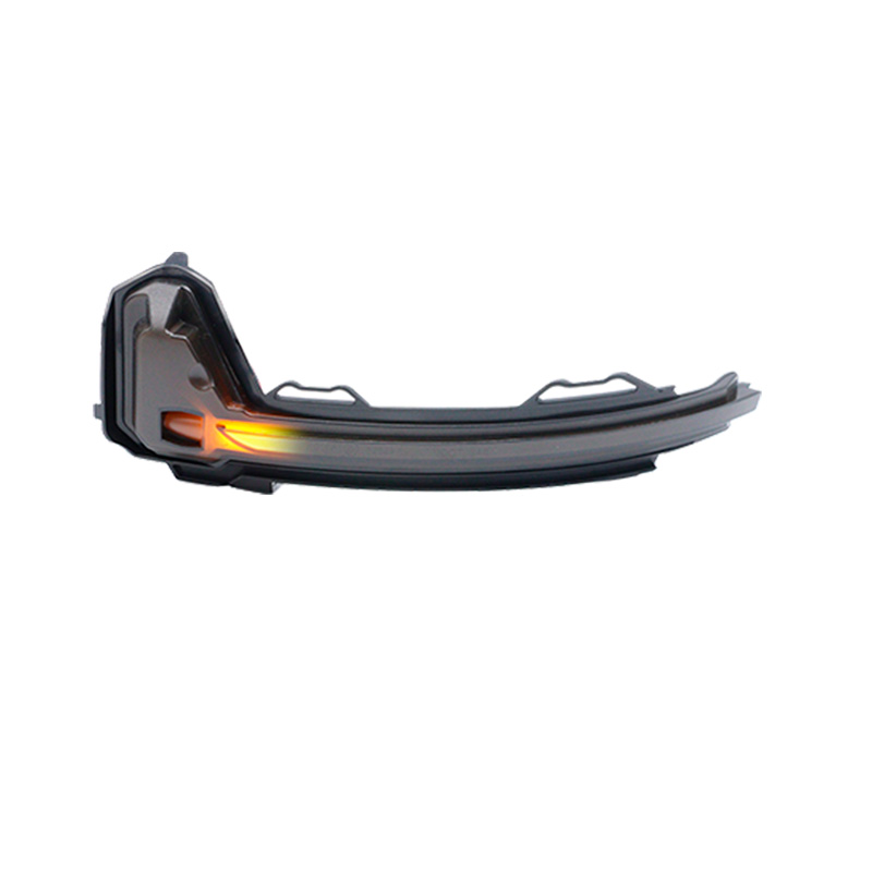 Set de Clignotants de Rétroviseurs LED sur mesure pour Volkswagen Tiguan II 2016- & Tiguan Allspace 2017- - Fumée - incl. Feux Dynamiques