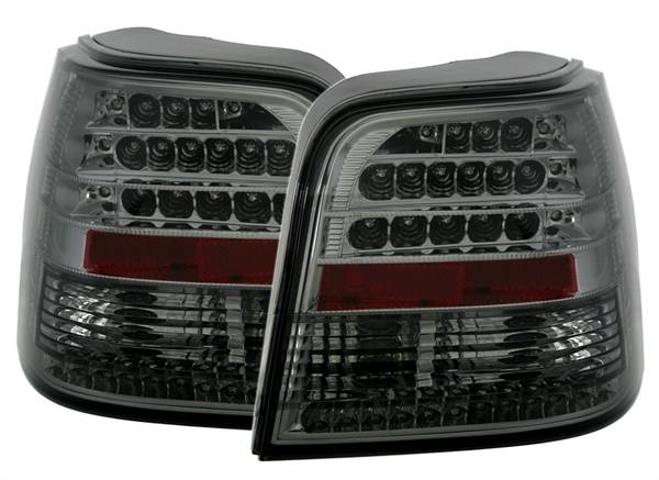 Feux arriere VW Golf IV LED old-skool de fumee