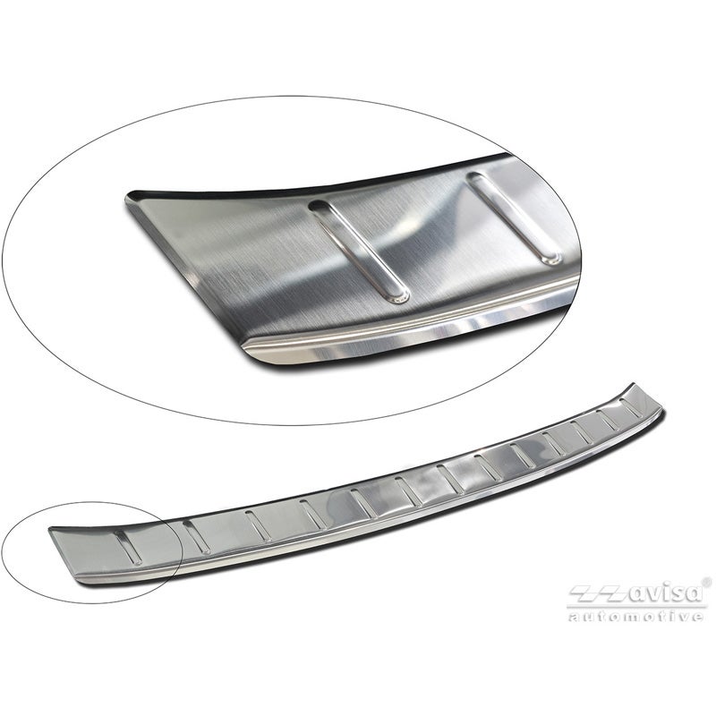 Avisa Protection de Seuil de Coffre Acier Inox sur mesure pour Leapmotor T03 2024- - Argent