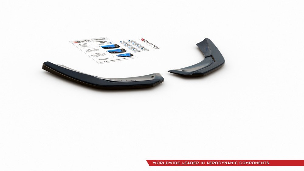 Diffusor Hoeken Mercedes A Klasse W177 A35 AMG Glans Zwart