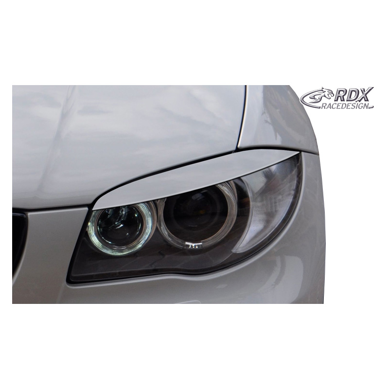 Spoilers de phares sur mesure pour BMW Série 1 E81/E82/E87/E88 (ABS)