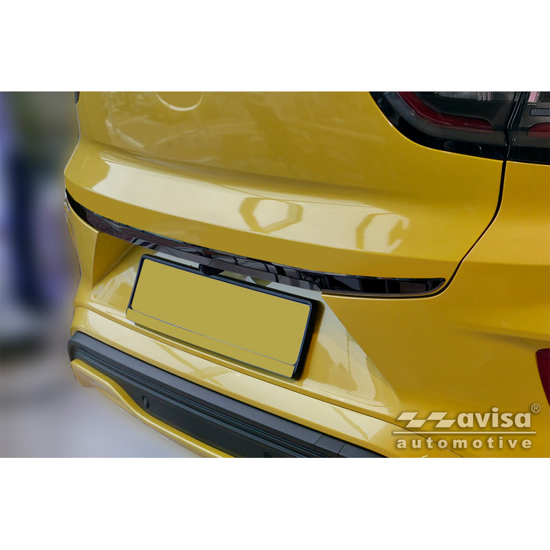 Avisa Moulure de hayon en Inox Noir Chrome sur mesure pour Ford Puma 2019-