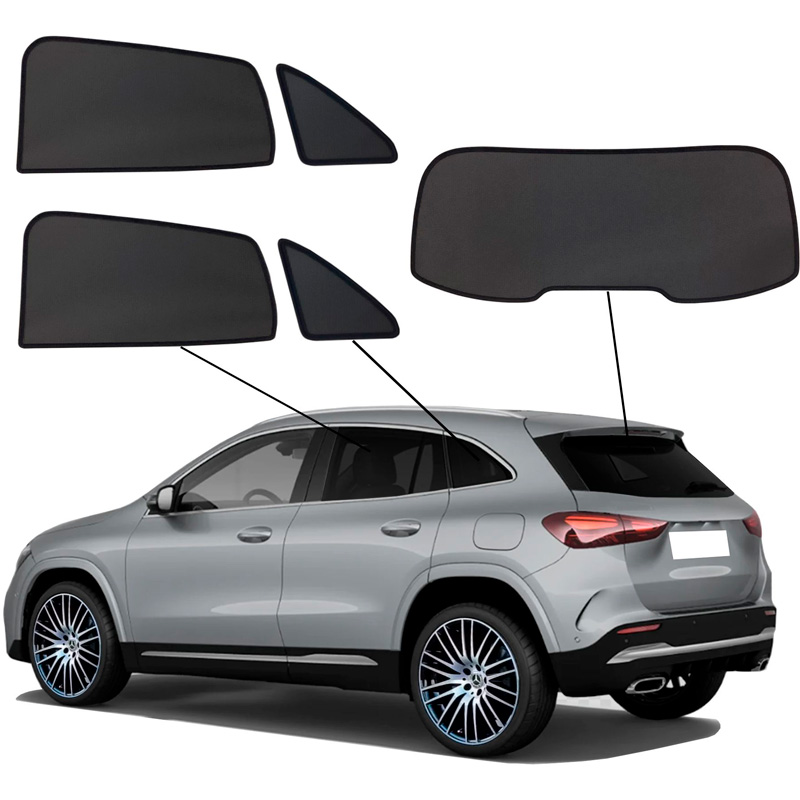 SunClip Protection visuelle & solaire sur mesure pour Mercedes GLA (H247) 2020- & EQA (H243) 2021-