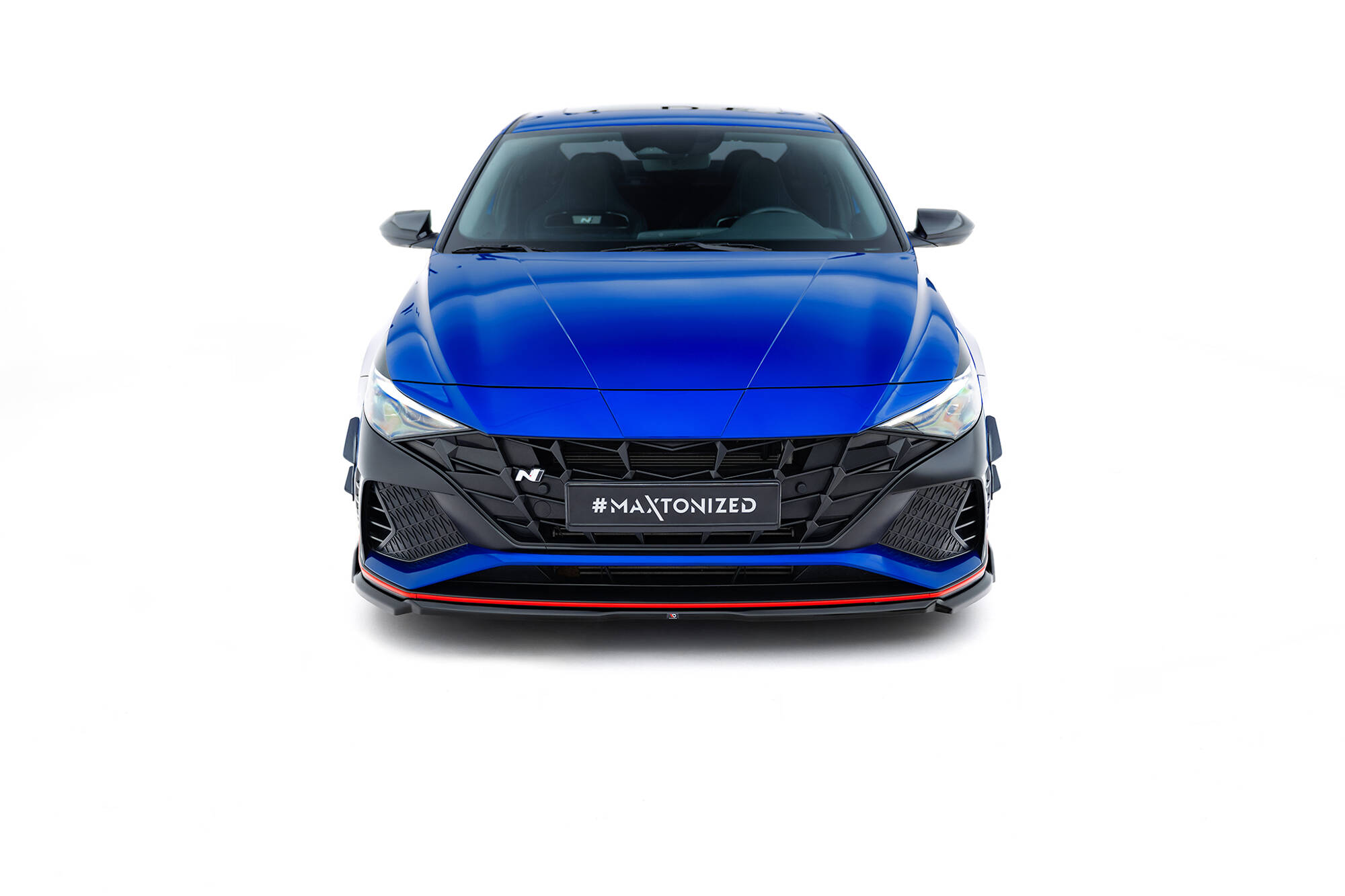 Bodykit Hyundai Elantra N MK7 Maxton Glanzend zwart