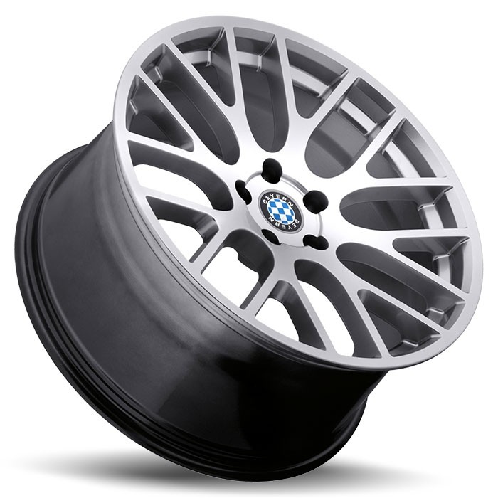 Velgen Beyern Spartan 17x8 5x120 ET15 Hyper Zilver