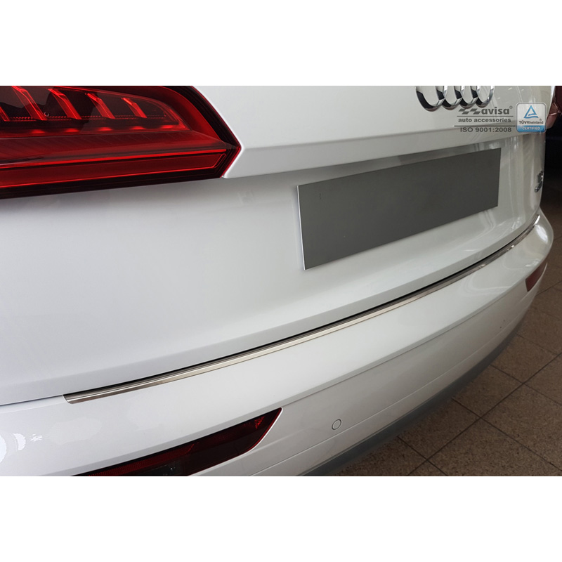 Protection de seuil arrière inox sur mesure pour Audi Q5 2017-2020 & FL 2020-