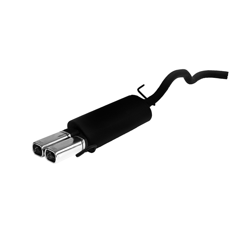 Échappement sur mesure pour Volkswagen Polo 6N HB 1.0i 33/37kW/1.3i 44kW/1.4i 40/44/55kW/1.6i 55kW/1.9D 47kW 1995-2001 2x 80x65mm
